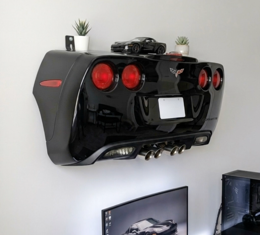 TheAeroShelf - Mounted Car Rear Shelf