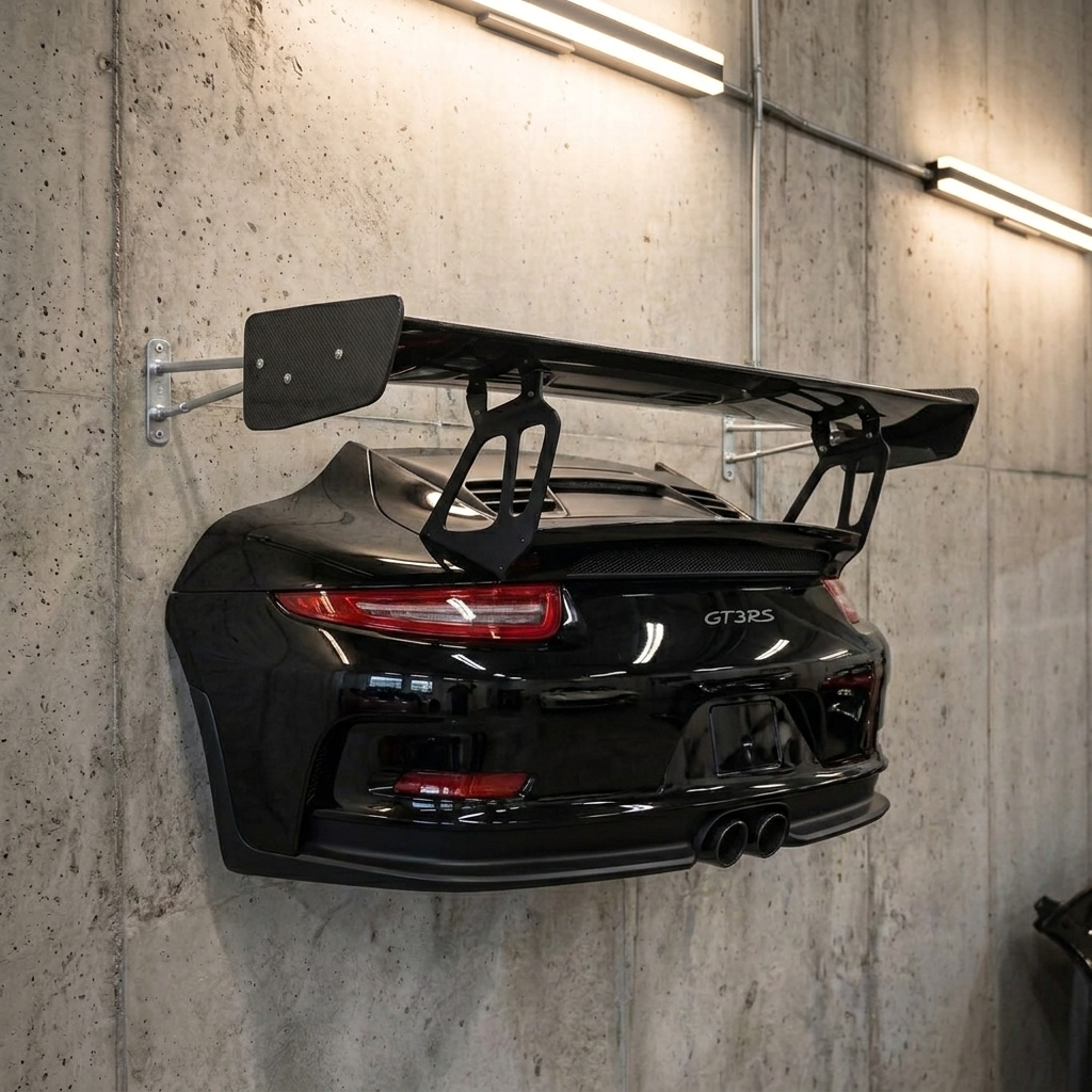 TheAeroShelf - Mounted Car Rear Shelf