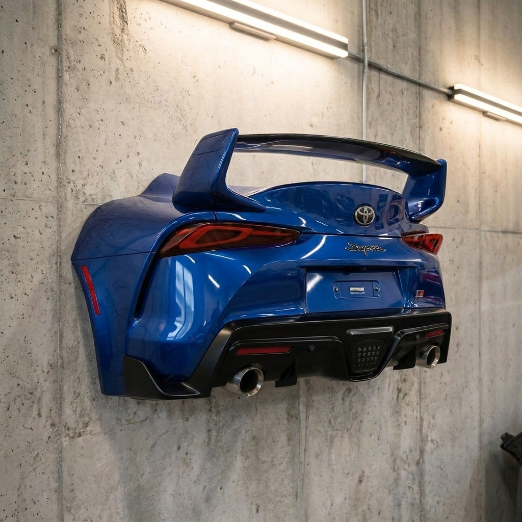 TheAeroShelf - Mounted Car Rear Shelf