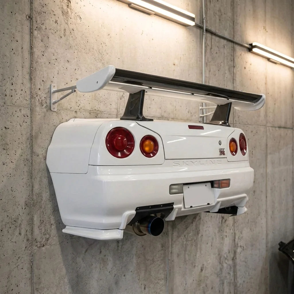 TheAeroShelf - Mounted Car Rear Shelf